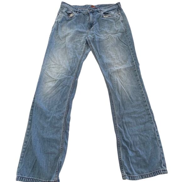 Tommy Bahama Cayman Island Jeans Mens 35x31 Straight Leg Relaxed Denim Pants - Picture 1 of 10